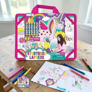 Bendon Storybook Lapdesk - Pink Unicorn Creative Activity Set